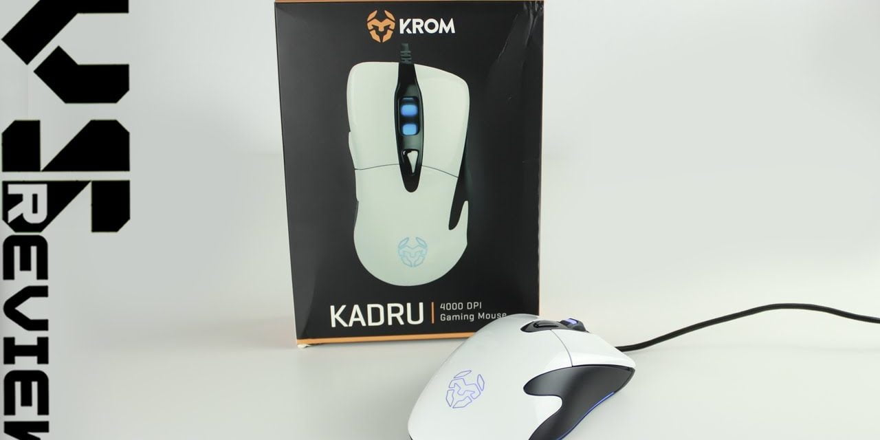 Gana un ratón óptico Kadru de Krom en el Sorteo de VSReview #41
